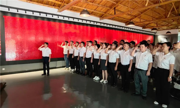 城投集團(tuán)黨員青年赴港口村紅色基地開展黨史教育實(shí)踐活動